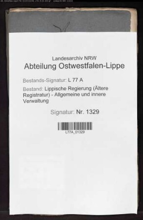 Das angebliche Pfändungsrecht der Stadt Lippstadt im Lippischen Bruch