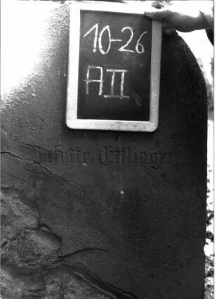 Grabstein A II/10/26 (Detailaufnahme)
