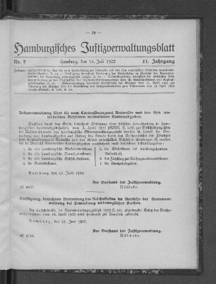 Bekanntmachugn über die vom Landesfinanzamt Unterelbe und den ihm unterstellten Behörden verwalteten Landesabgaben.
