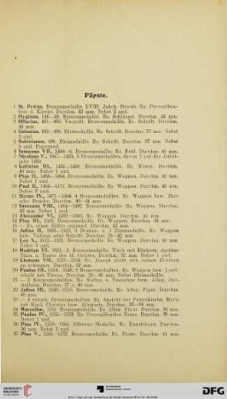 Päpste (Nr. 1-177)