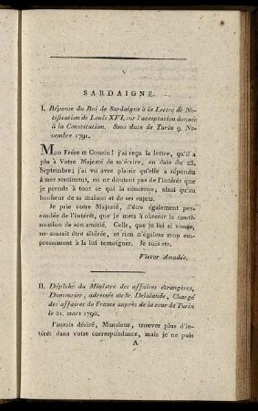 Sardaigne. - Deux-Siciles.
