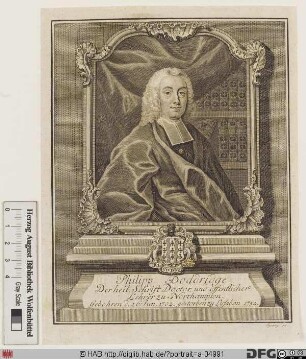 Bildnis Philip Doddridge