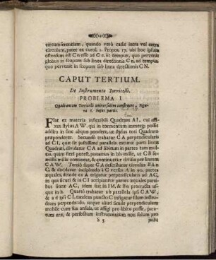 Caput Tertium. De Instrumento Torricelli.