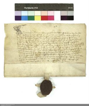 Der Dechant und Konvent von Johannesberg verleihen eine Wiese zwischen Welkers und Eichenzell
