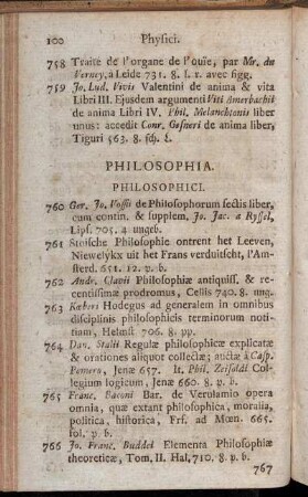 Philosophia.