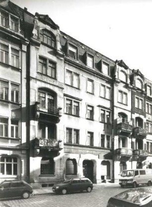 Dresden-Neustadt, Rudolfstraße 6. Wohnhaus mit Laden (um 1905)