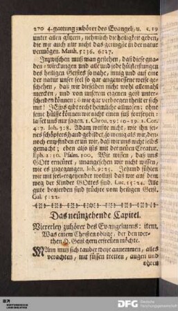 Das neunzehende Capitel.