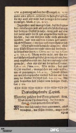 Das neunzehende Capitel.