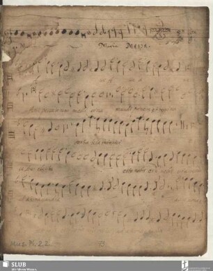 Anonymus: Salve regina [Schluss]
