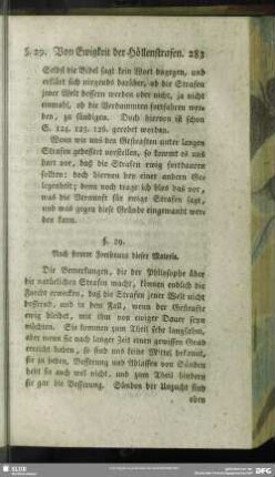 §. 29. Noch fernere Fortsetzung dieser Materie