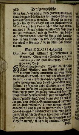 Das XXXIII. Capitul.