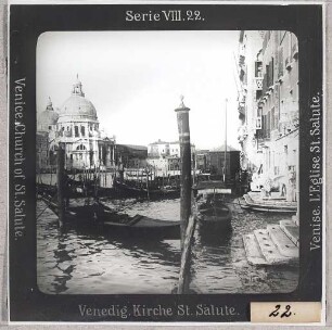 Venedig: Blick über den Canale Grande zu Santa Maria della Salute