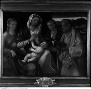 Madonna mit Heiligen