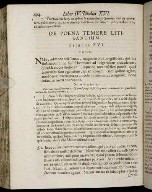 Titulus XVI. - Titulus XVIII.