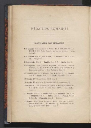 Médailles romaines
