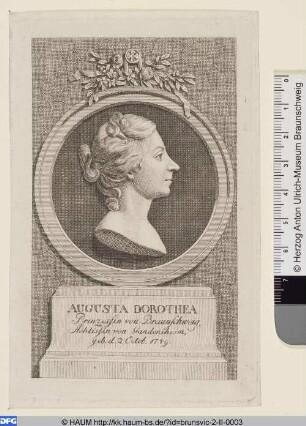 Augusta Dorothea, Herzogin von Braunschweig-Lüneburg, Äbtissin von Gandersheim