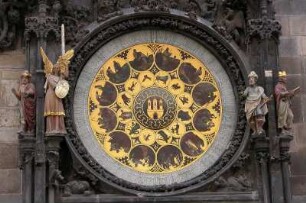 Astronomische Uhr am Altstädter Rathaus