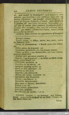 CXXXVI. Filius Ciceronis cur cognominatus est bicongius?