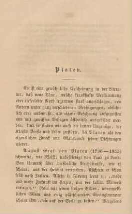 Platen
