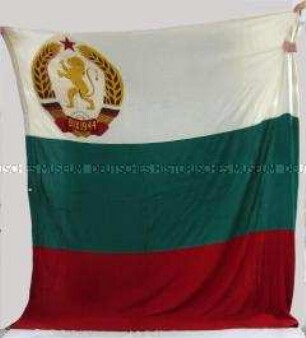 Staatsflagge der Volksrepublik Bulgarien