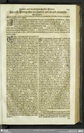 Auslegung des hundert und ein und zwantzigsten Psalms