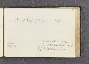 Johann Heinrich Daniel Moldenhawer. – Hamburg, 13.04.1776