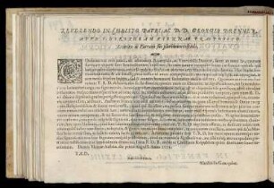 Dedikation an Georg Prenner, Vorsteher an St. Dorothea, Wien von Alardus du Gaucquier