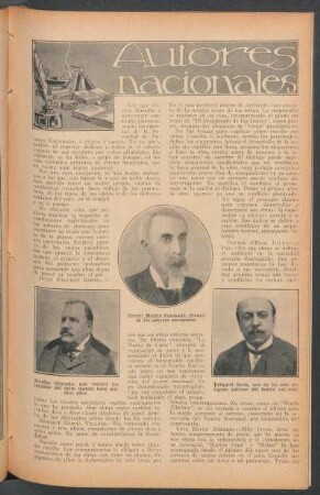 Autores nacionales