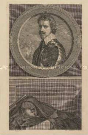 Porträt des Thomas Wentworth, Comte de Strafford
