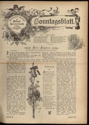 Ausgabe vom Sonntag, den 03. Mai 1903.