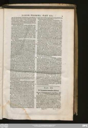 Cap. III. De Sacramenti nominibus Hebraeis.