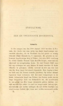 Een en twintigste hoofdstuk. Ternate