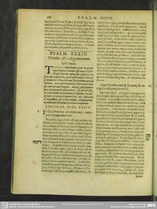 Psalmus XXXIV