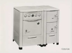 Elektroherd "Arcus-Super 1005108" und Kohle-Beistellherd "340" (tiefgebaut) der Neff GmbH