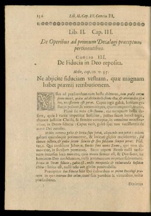 Concio III.