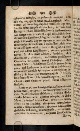 290-296, Anno 1541. cum Landtgravius Haßiae Smalcaldici ...