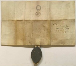 Rückseite mit Siegel