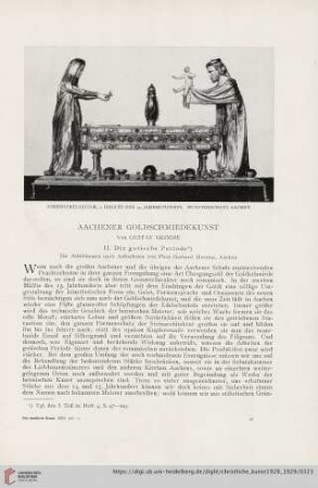 25: Aachener Goldschmiedekunst : die gotische Periode, [2]