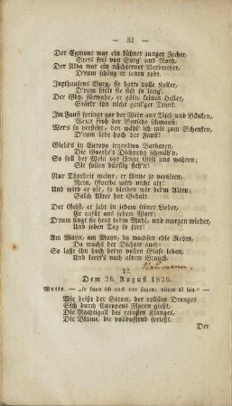 12. Dem 28. August 1826