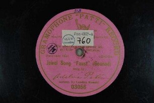 Jewel song "Faust" / (Gounod)