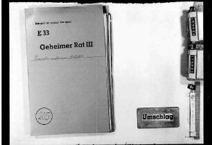 Der Staatsrat:Gesamtministerium