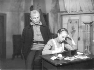 Die Wildente. Schauspiel in fünf Akten von Henrik Ibsen (deutsch von C. Morgenstern). Staatsschauspiel Dresden, Neueinstudierung 22.03.1928 : Felix Steinböck als Gregers und Charlotte Krause als Hedwig