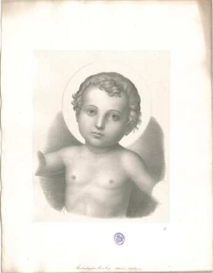 Cornelius, Peter von; München; Köpfe - Christuskopf, Allerheiligen Hofkapelle (Ansicht)