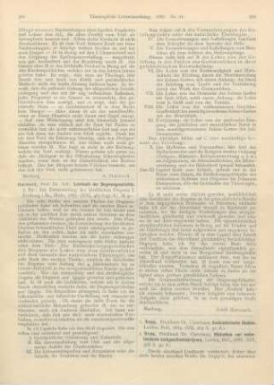 502-505 [Rezension] Sepp, Christiaan, Kerkhistorische Studien