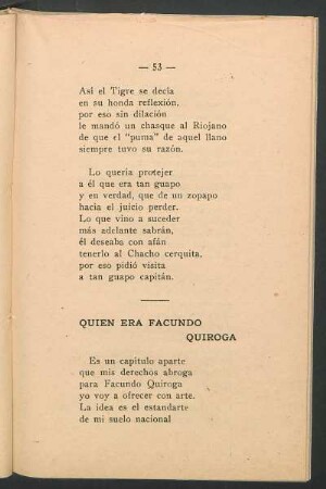 Quién era Facundo Quiroga