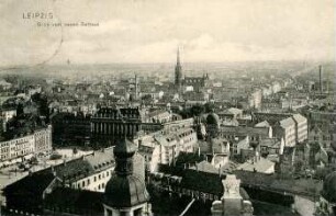 Leipzig: Blick vom neuen Rathaus