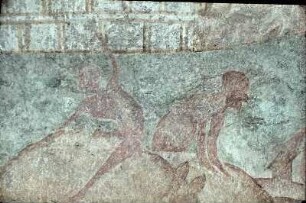 1. Bildfeld von Westen: Die Heilung der Besessenen von Gerasa