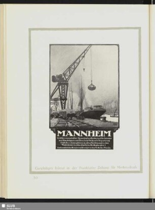 Mannheim [Inserat für Mertensdruck]
