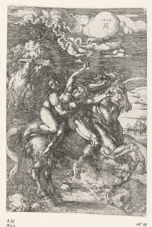 Entführung auf dem Einhorn (Der Raub der Proserpina)