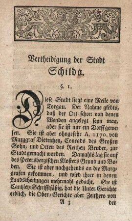 Die Vertheidigung der Stadt Schilda.